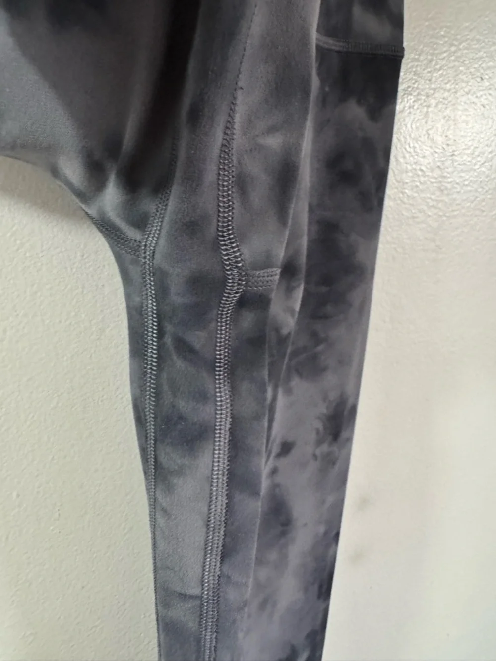 Lululemon Align Pant 26” Diamond Dye Pitch Grey Graphite Grey Leggings Sz 6